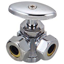 Brass angle valve # 18-008 - Are Sheng Plumbing Industry
