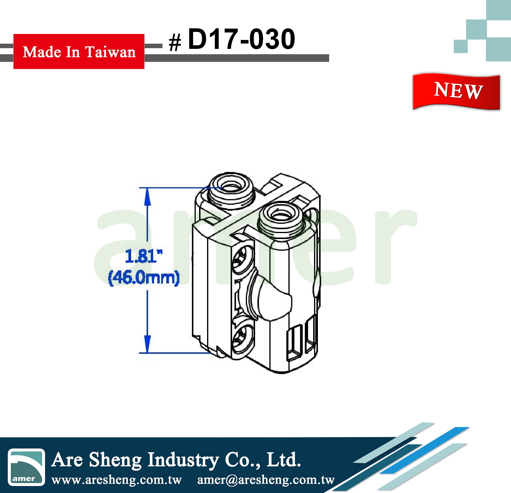 D17-030 fits GLACIER BAY pressure balance cartridge