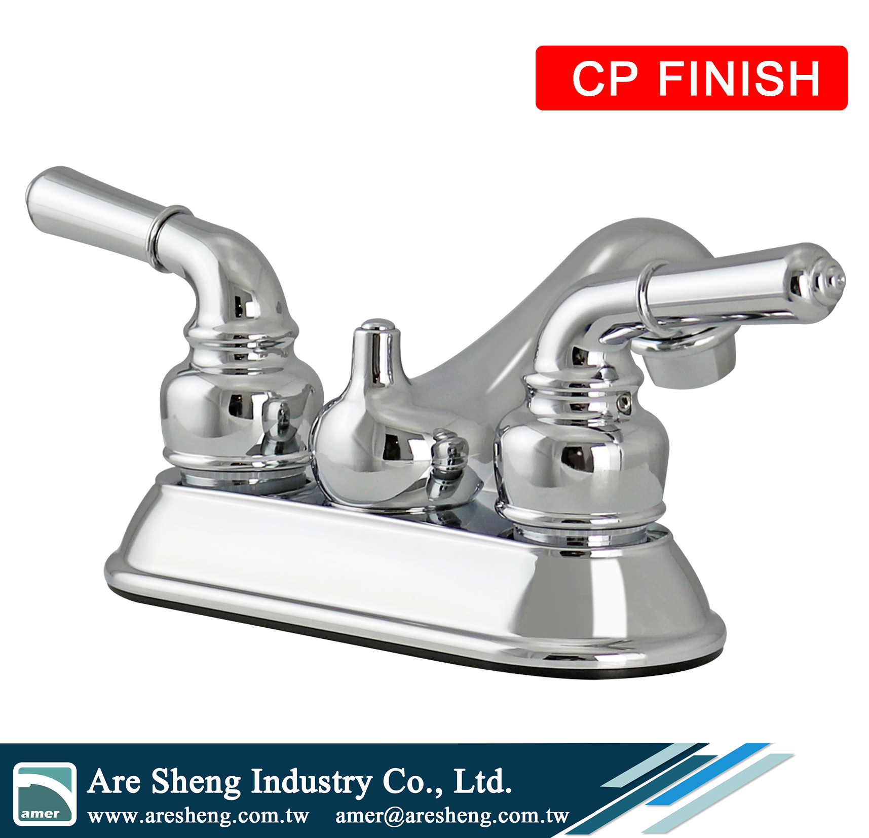 R01-005-RV faucet for lavatory basin-back view