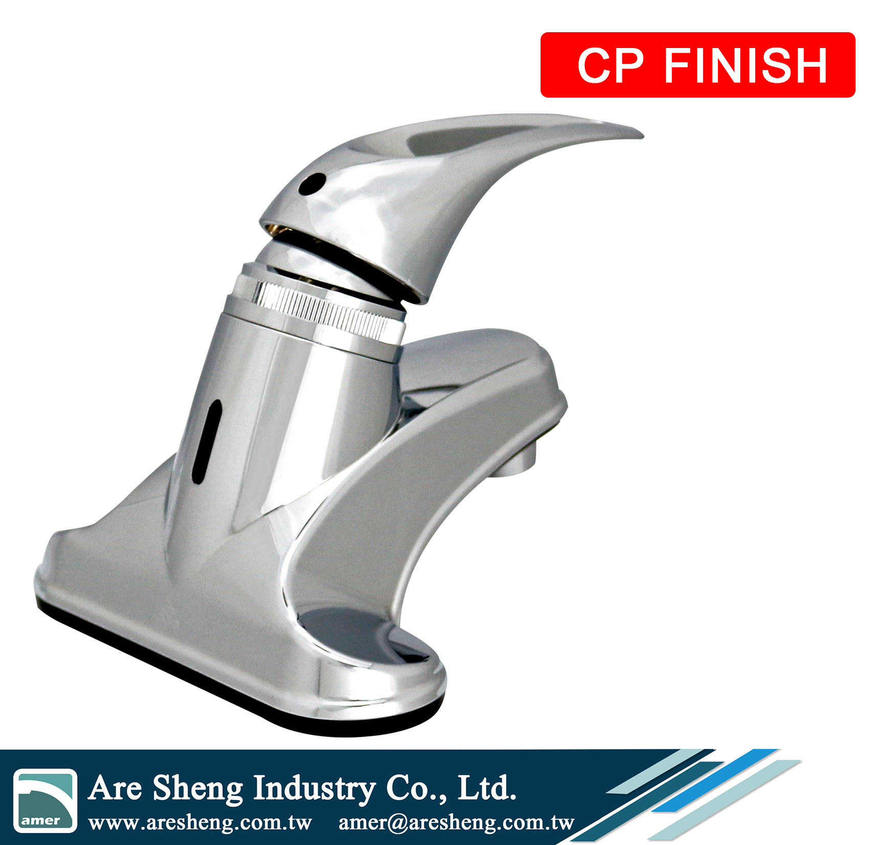 R01-009CP  RV single handle mobile home bathroom sink plastic faucet-