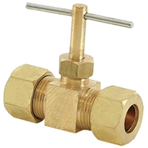 NEEDLE STRAIGHT VALVE # D65-001-1414- Are Sheng Plumbing Industry