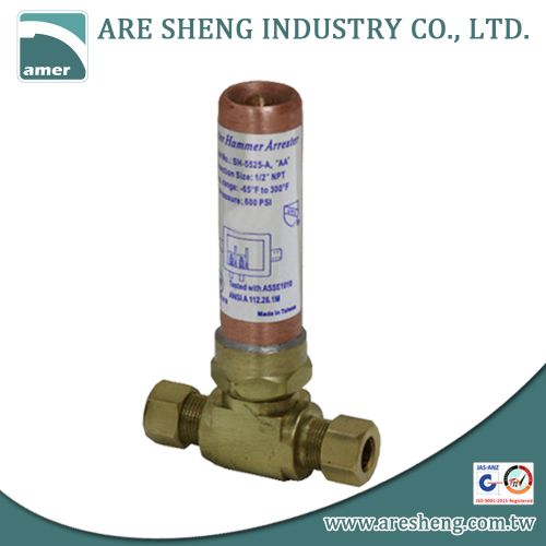 Water hammer arrestor # D74-013 - Are Sheng Plumbing Industry