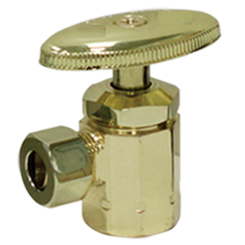 Brass angle valve # 18-001 - Are Sheng Plumbing Industry