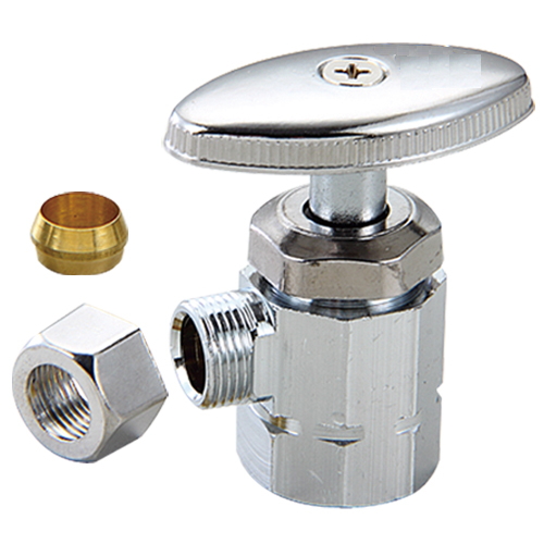 Brass angle valve # 18-001 - Are Sheng Plumbing Industry