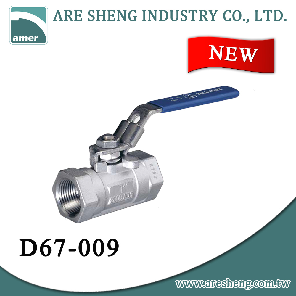 2000 PSI High Pressure Ball Valve| Are Sheng Industry