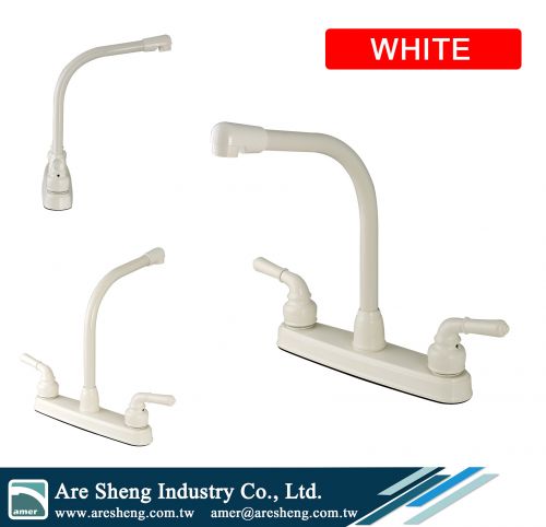 Non-Metallic 8 inch Swivel Kitchen Faucet