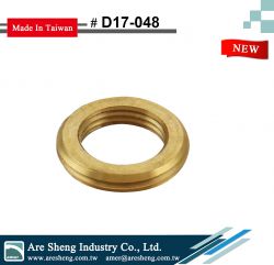 D17-048 Fits SAYCO, brass lock nut 3 handle tub and shower rebuild kit