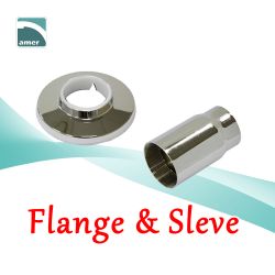 Faucet flange and sleeve for replacement- Are Sheng